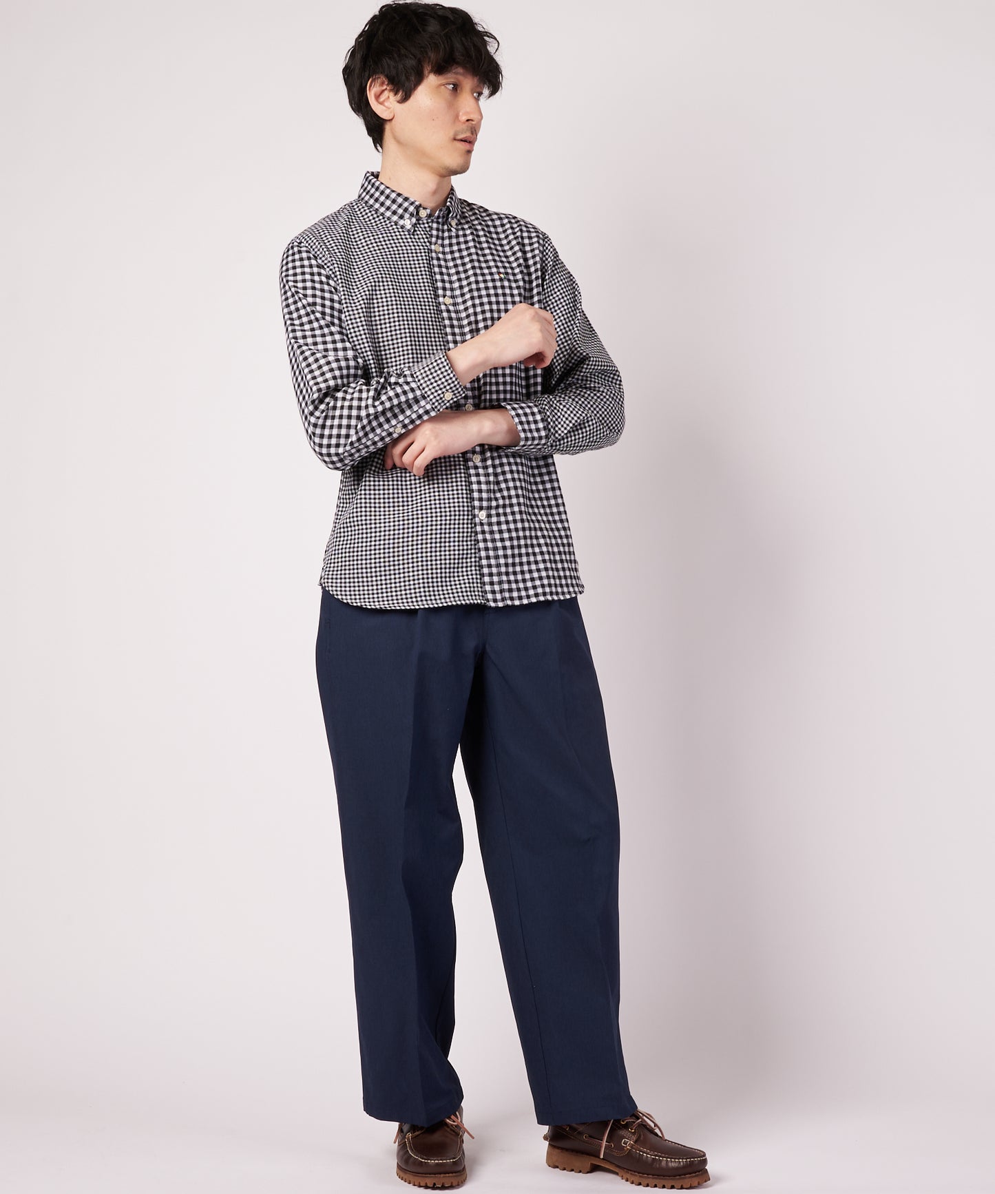 EVERY DAY ギンガムチェック シェア シャツ