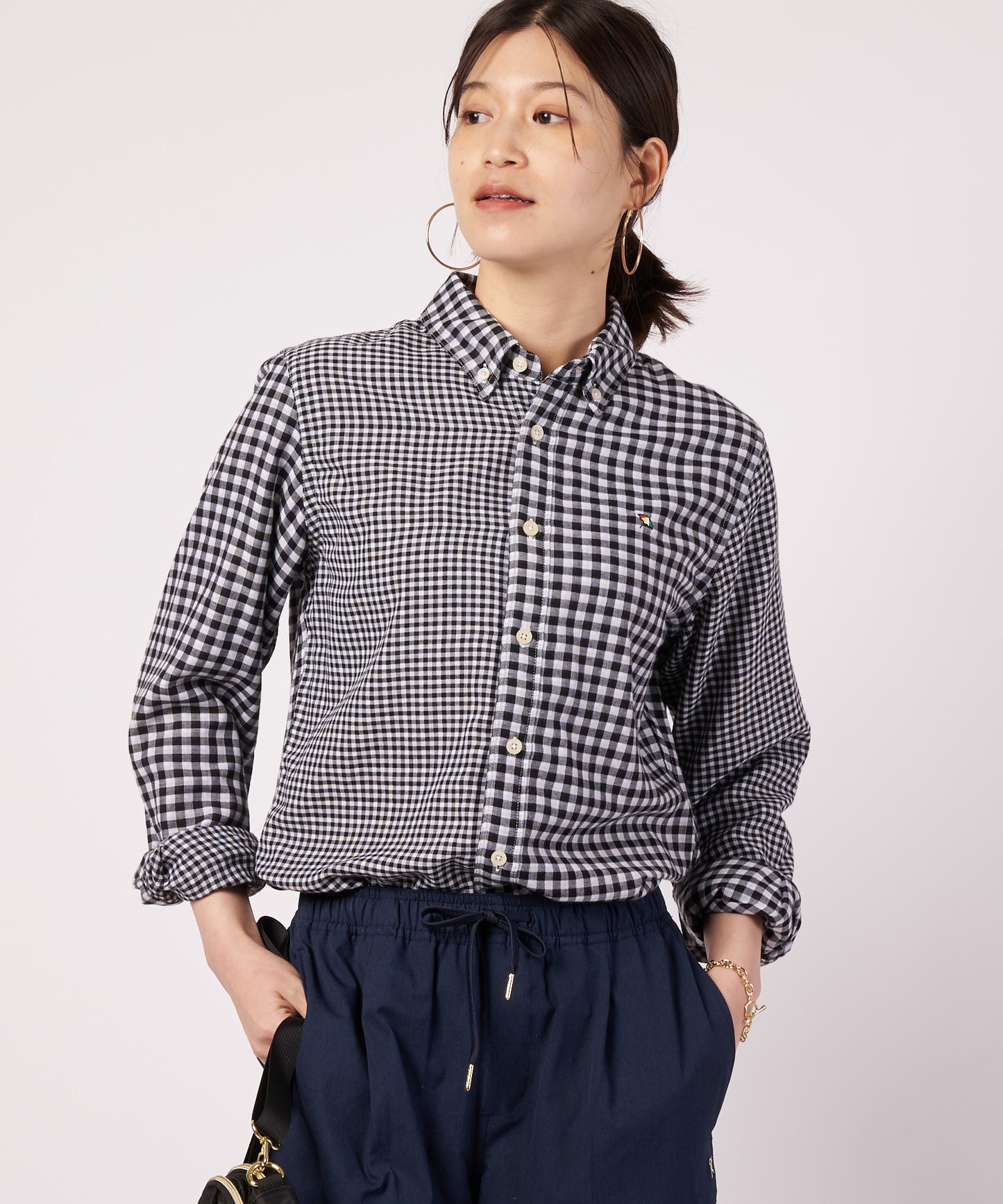 EVERY DAY ギンガムチェック シェア シャツ