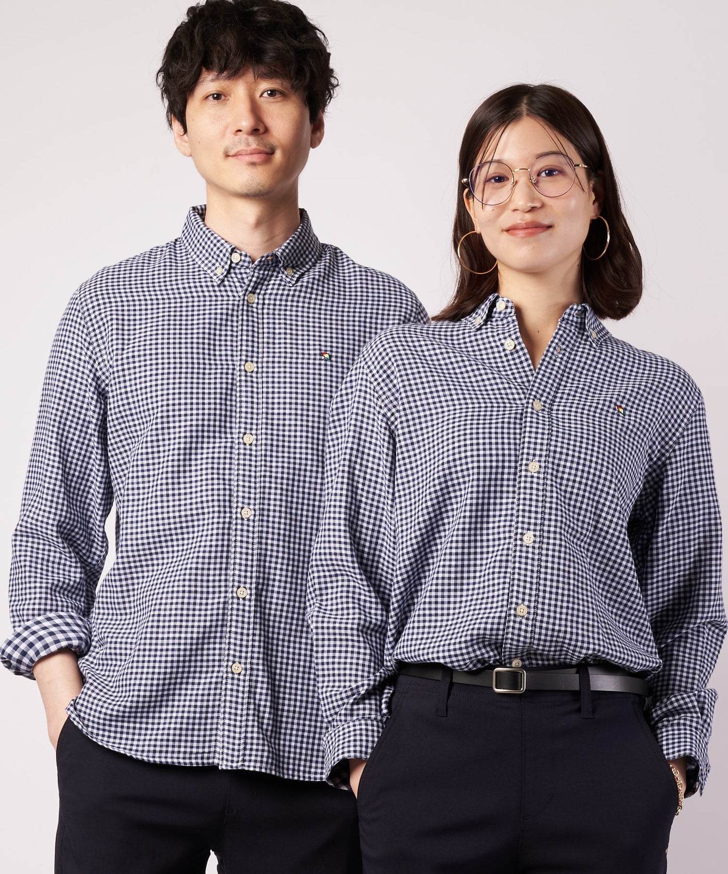 EVERY DAY ギンガムチェック シェア シャツ