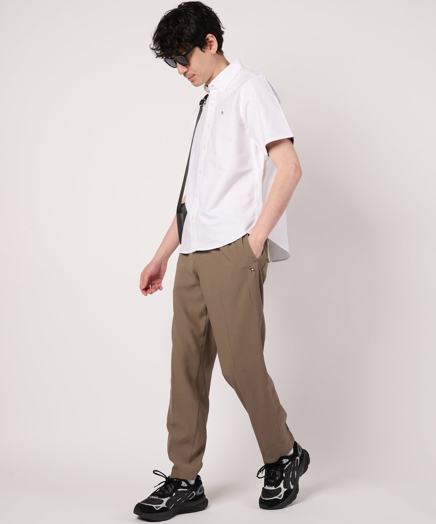 ストレッチ オックス シェア 半袖シャツ