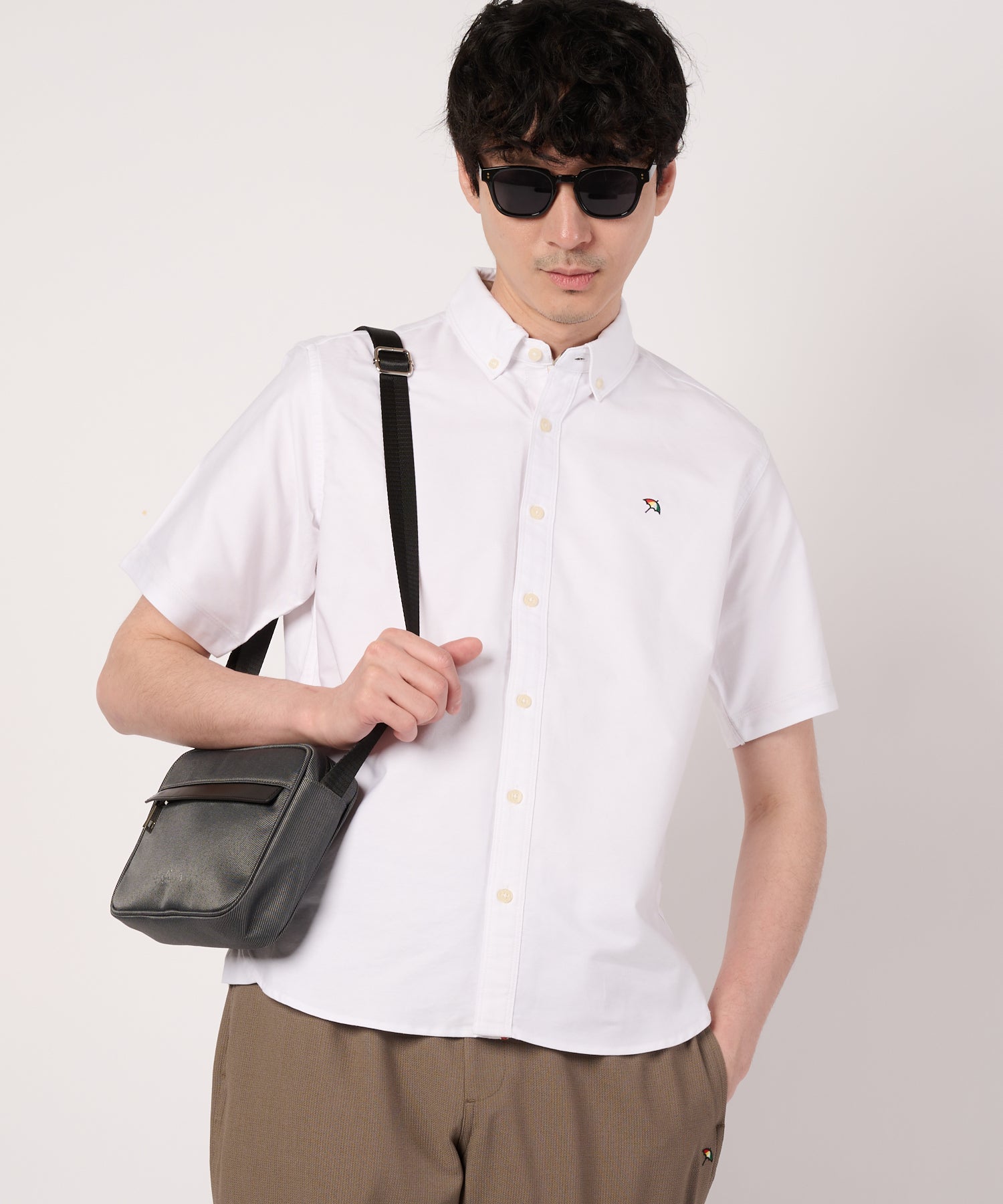 ストレッチ オックス シェア 半袖シャツ（シャツ/ブラウス/ユニ