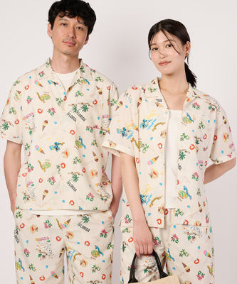 イージーケア　シェア　アロハシャツ