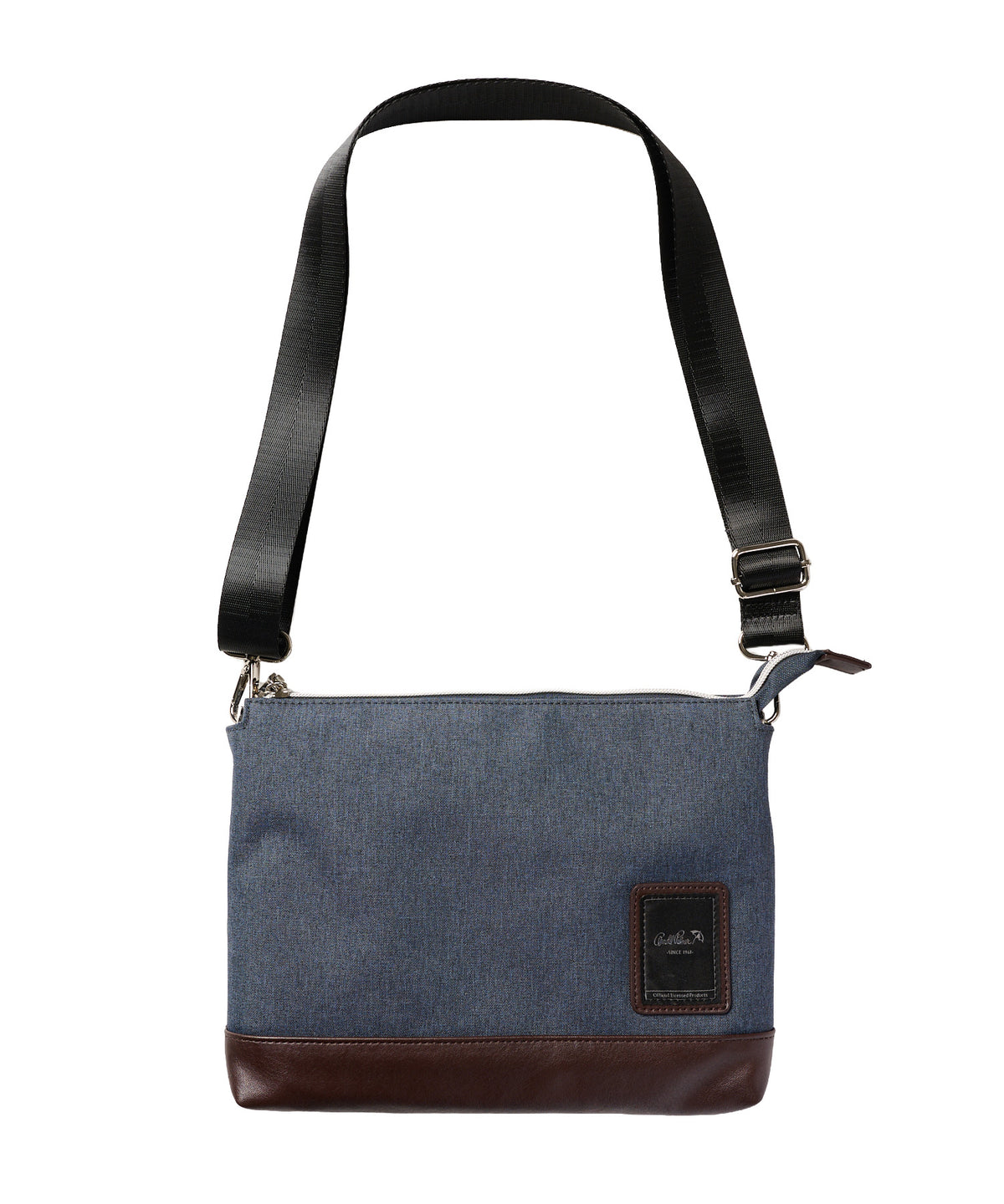 メランジ×PU　ショルダーバッグ