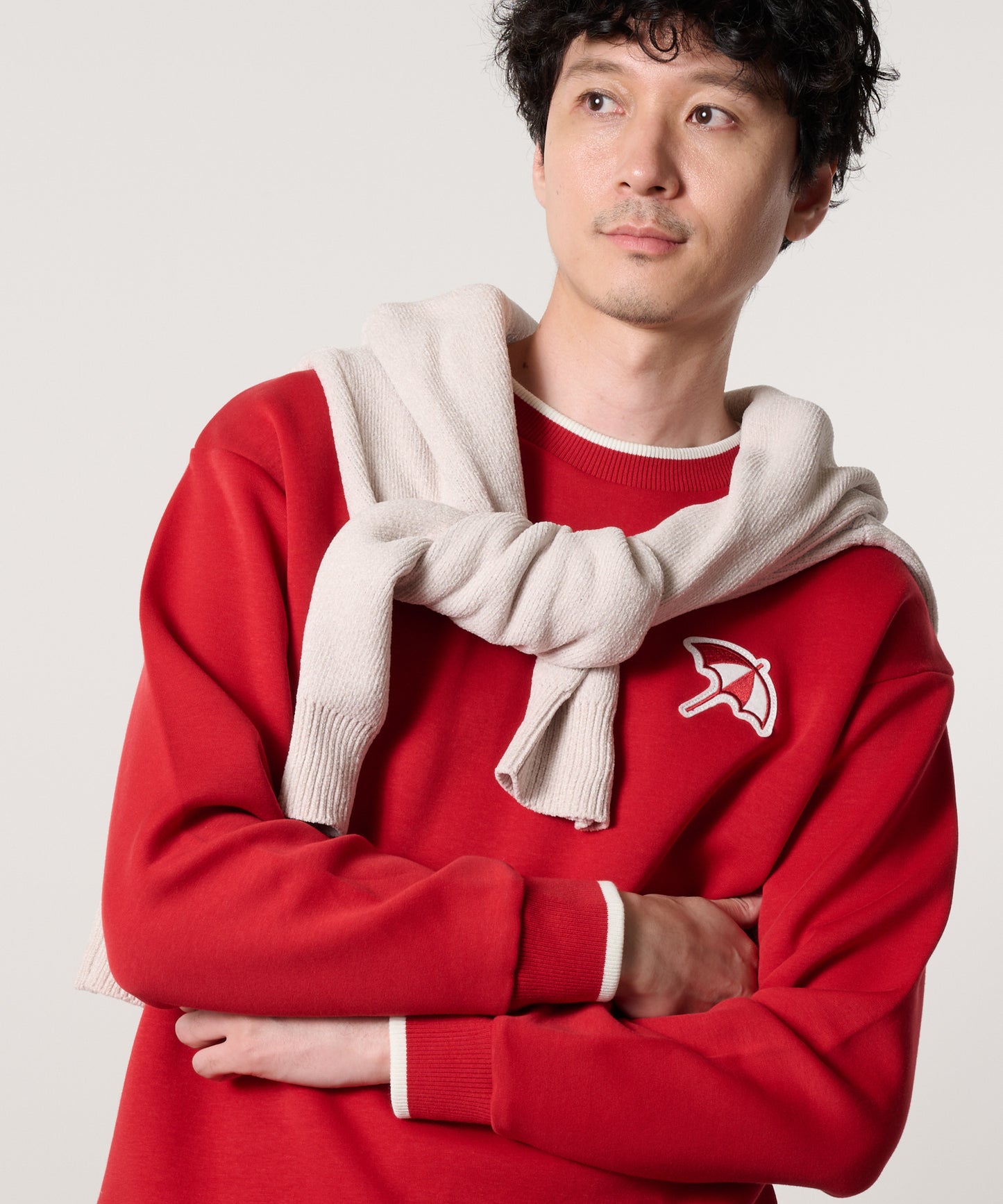 【予約】ダンボールニット　シェア　スウェットプルオーバー