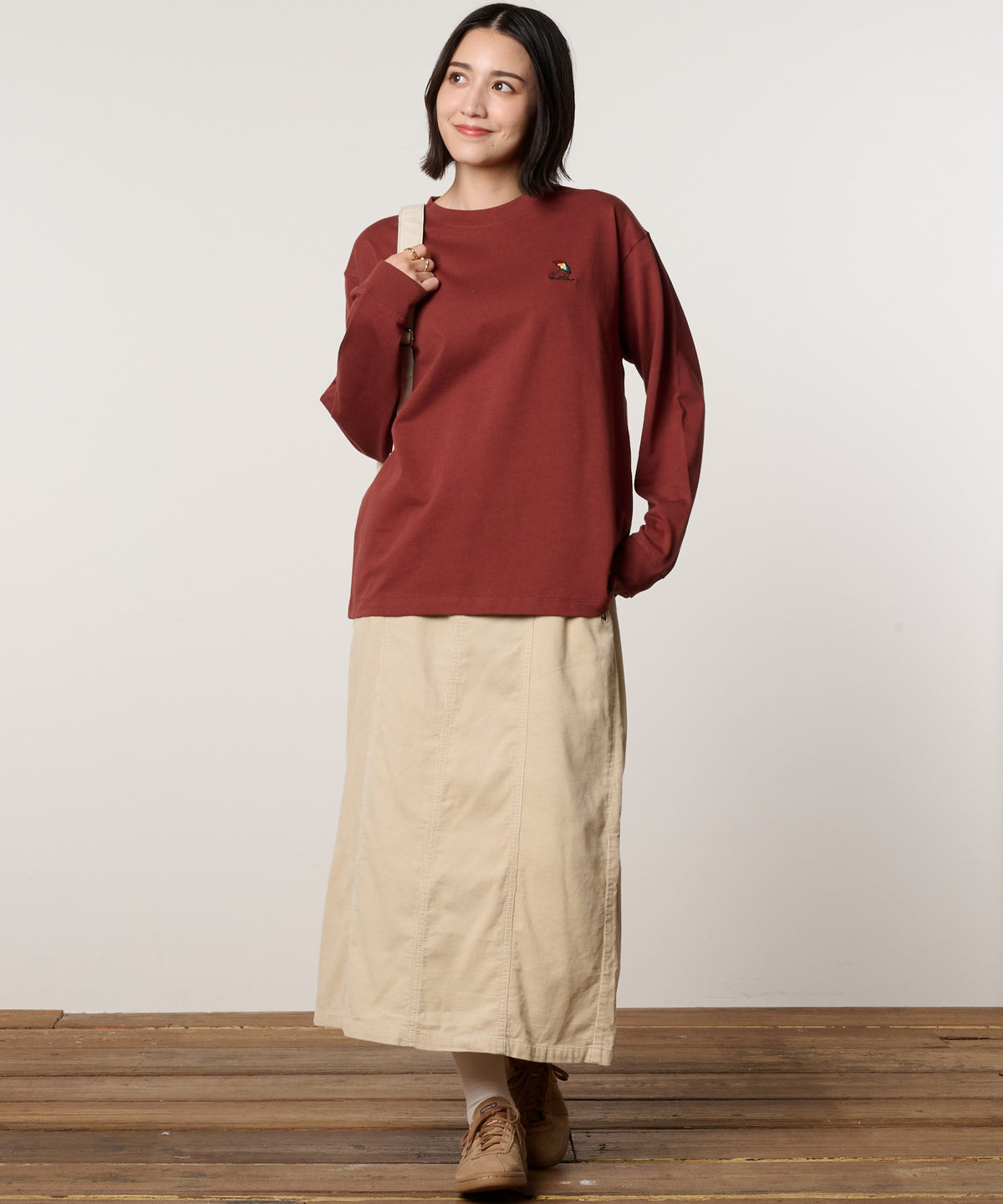 アンブレラロゴ　シェアロングTシャツ