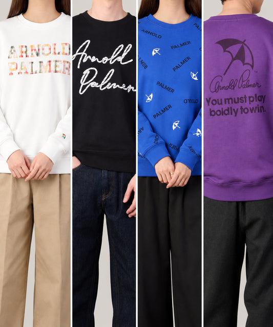 Arnold Palmer　 【ポイント10倍】アソートグラフィック　シェア　スウェットプルオーバー