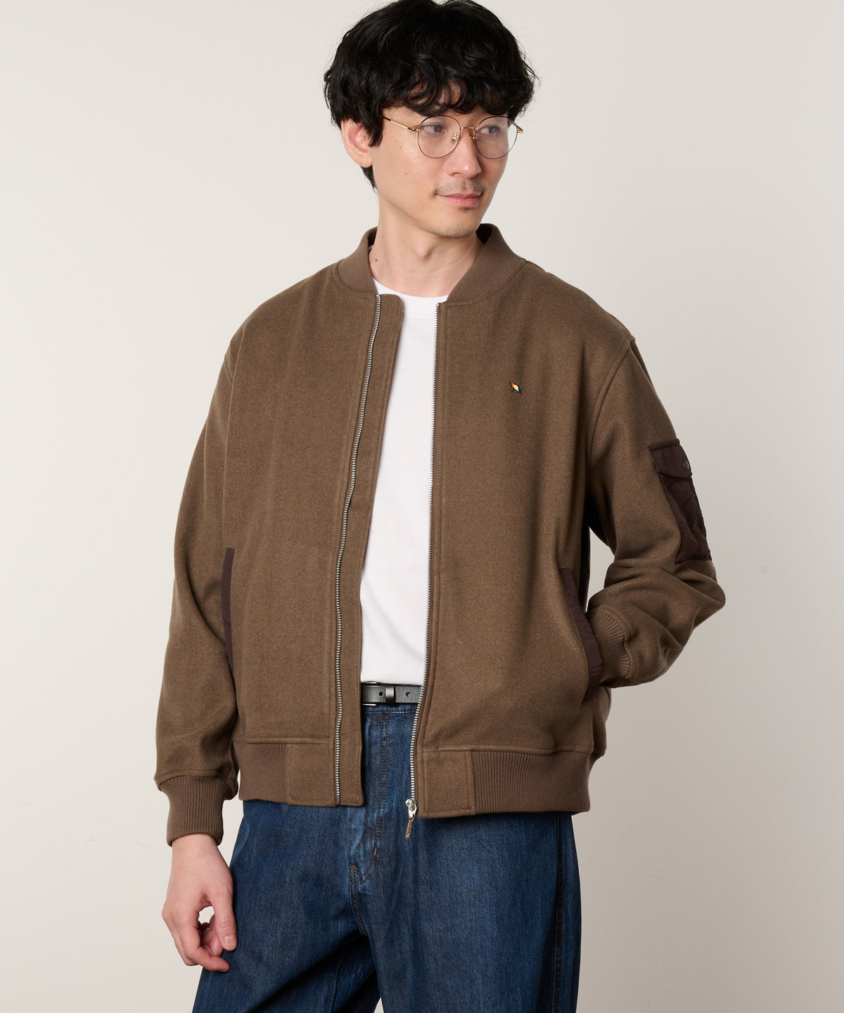 【予約】サーモメルトン　シェア　MA-1ブルゾン