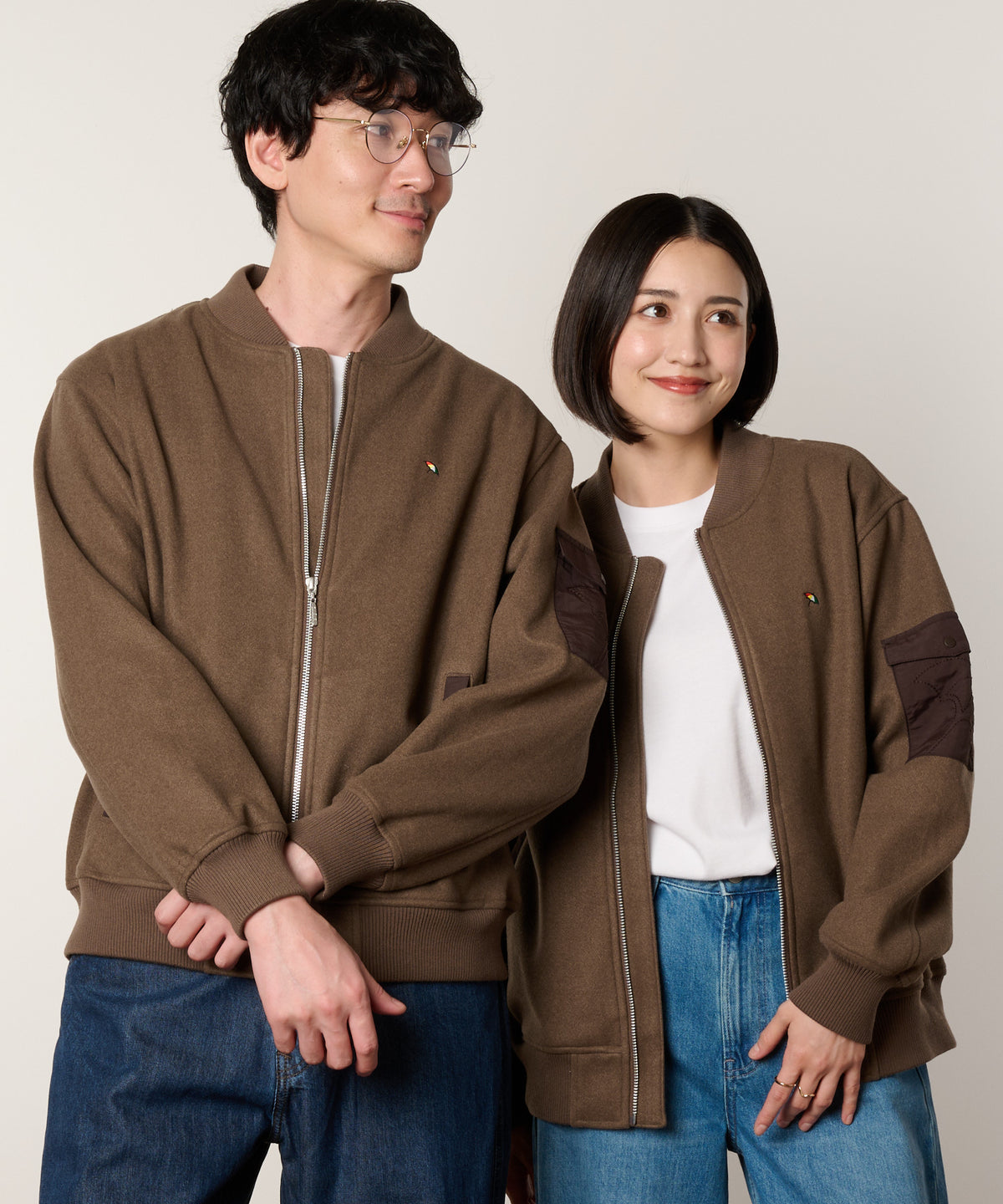 【予約】サーモメルトン　シェア　MA-1ブルゾン