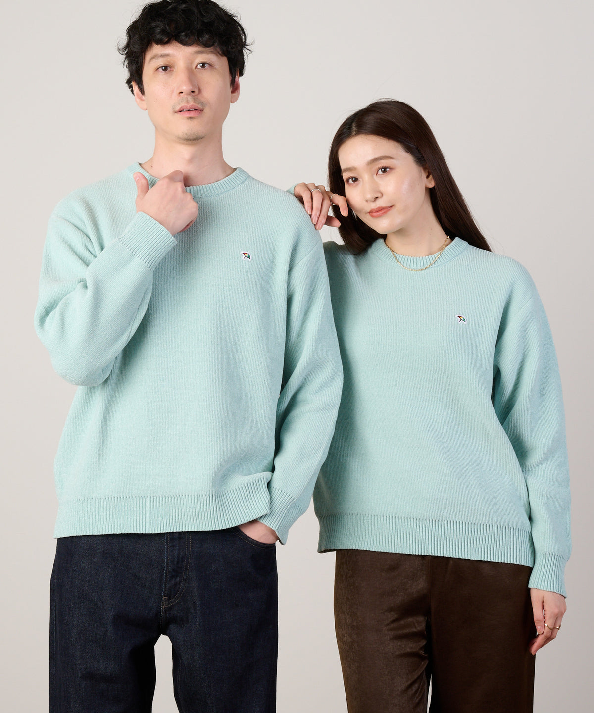 【ポイント10倍】3SEDAI　つながるニット　シェアプルオーバー