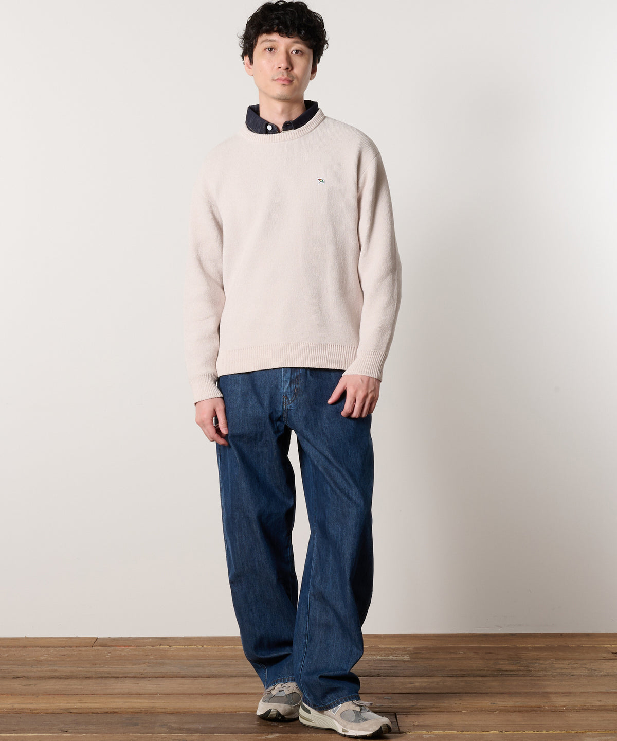 【ポイント10倍】3SEDAI　つながるニット　シェアプルオーバー