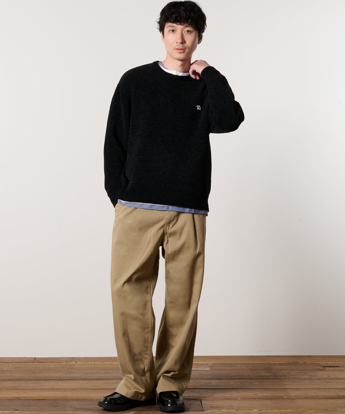 【ポイント10倍】3SEDAI　つながるニット　シェアプルオーバー