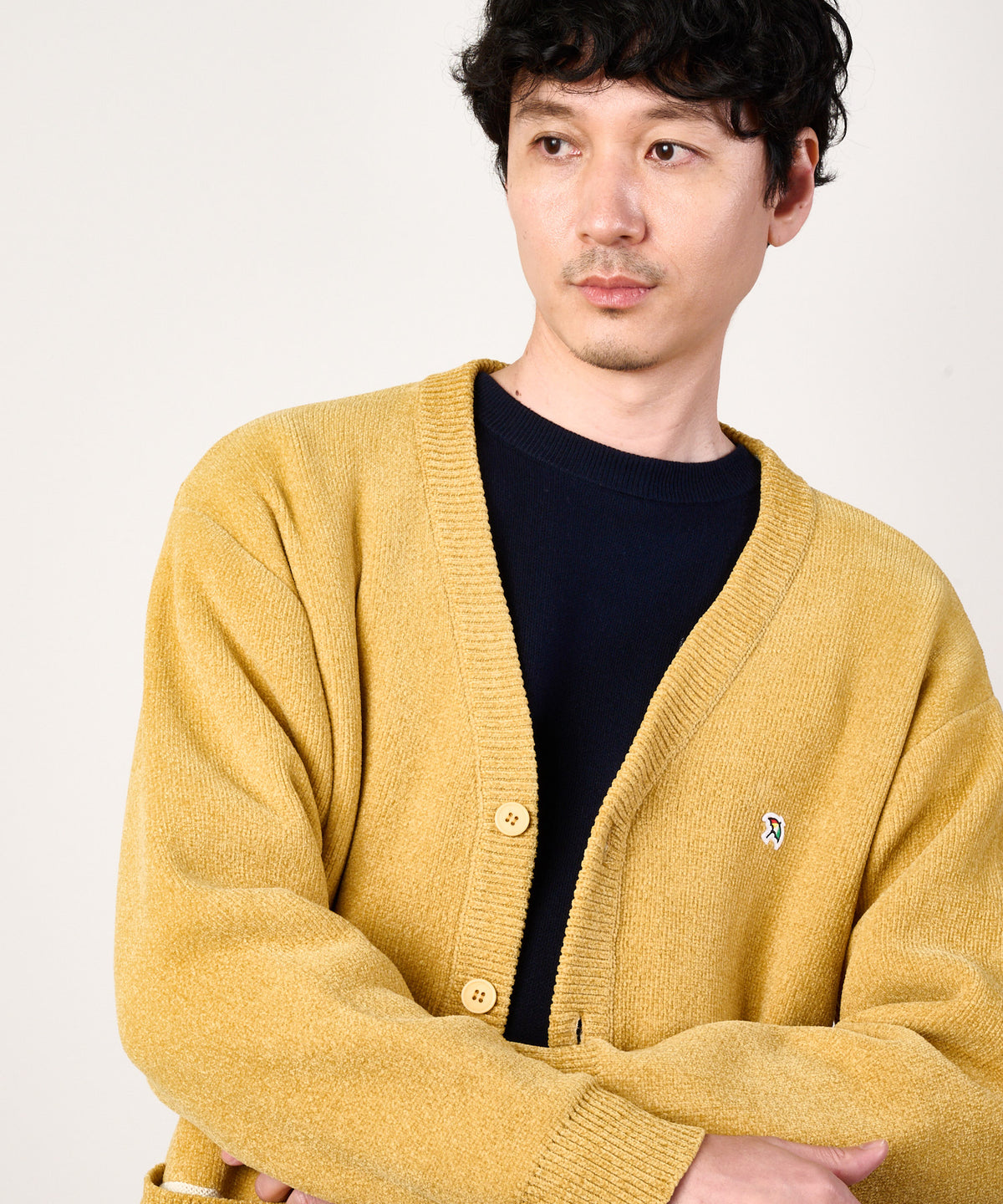 【ポイント10倍】3SEDAI　つながるニット　シェアカーディガン