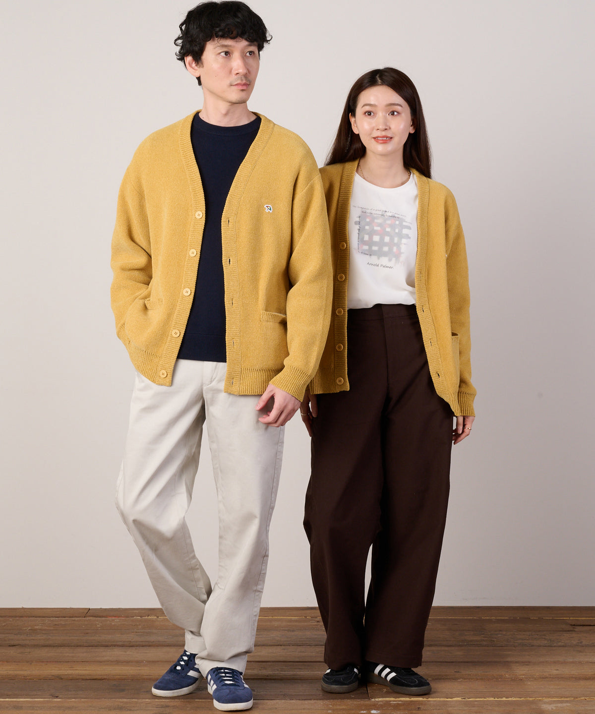 【ポイント10倍】3SEDAI　つながるニット　シェアカーディガン