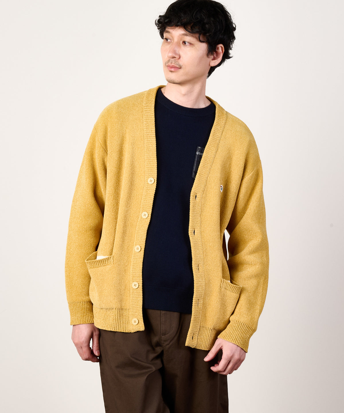 【ポイント10倍】3SEDAI　つながるニット　シェアカーディガン