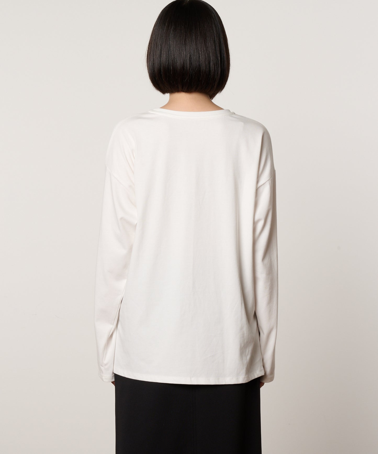 レイヤードグラフィックTシャツ