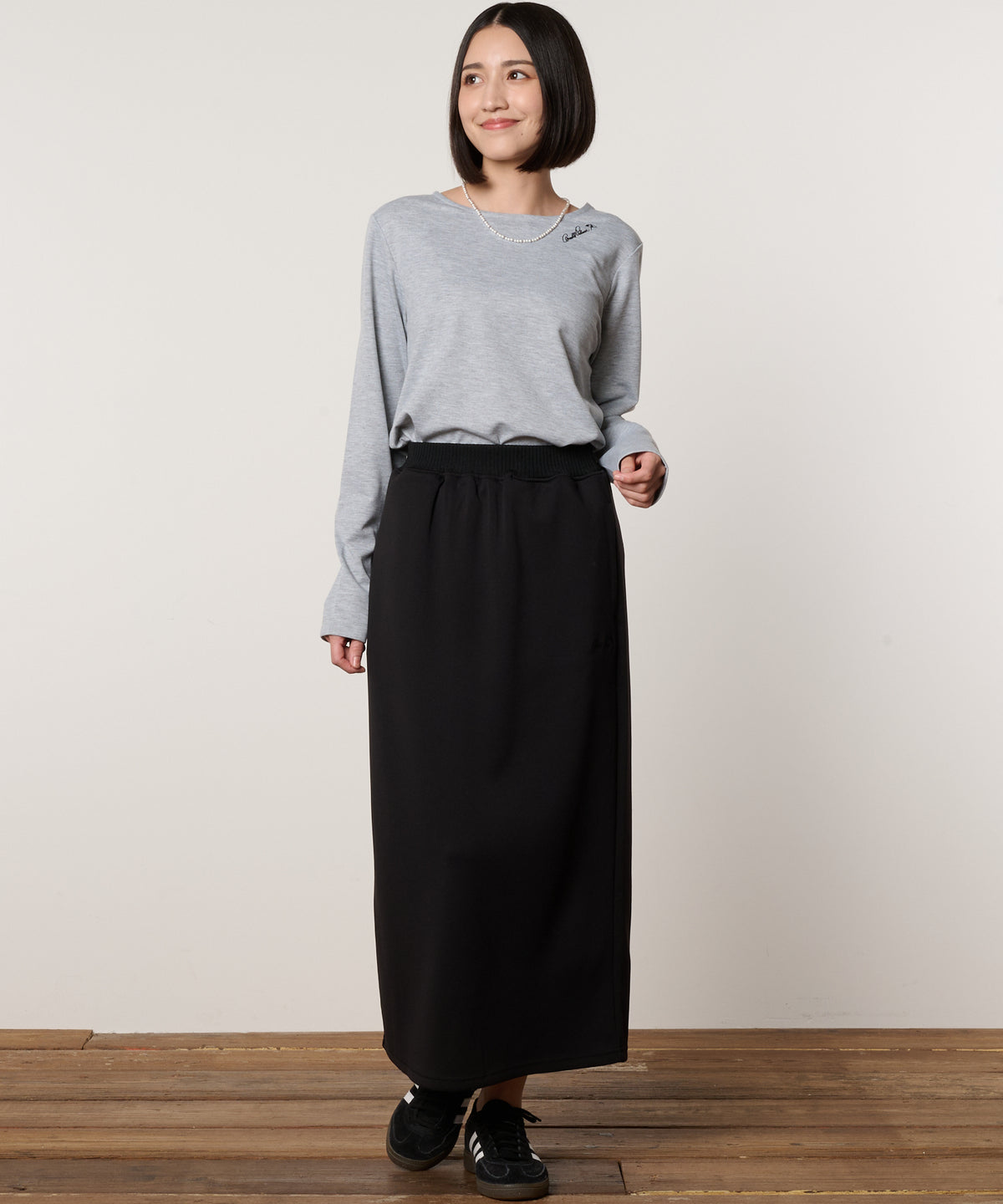 パーマー　ワンポイント　ロングスリーブTシャツ