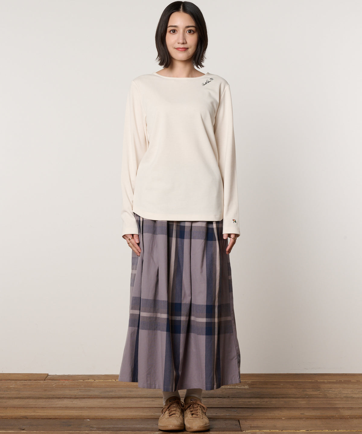 パーマー　ワンポイント　ロングスリーブTシャツ