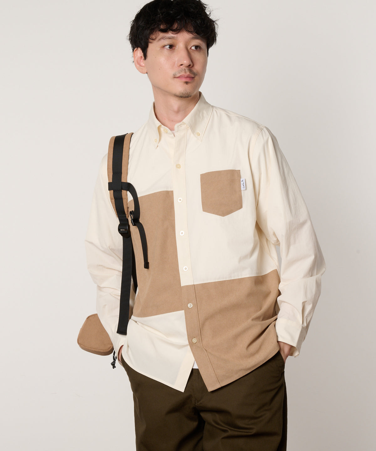 【通常配送】SOLOTEXブロードシャツ