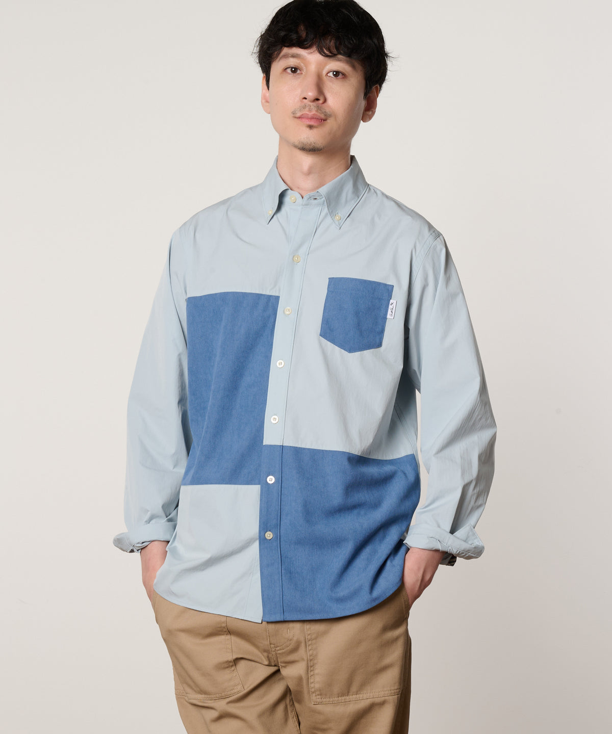 【通常配送】SOLOTEXブロードシャツ
