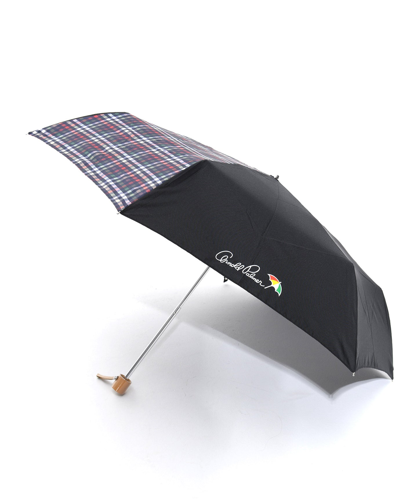 パネルパーマーチェック晴雨兼用 シェア折り畳み傘