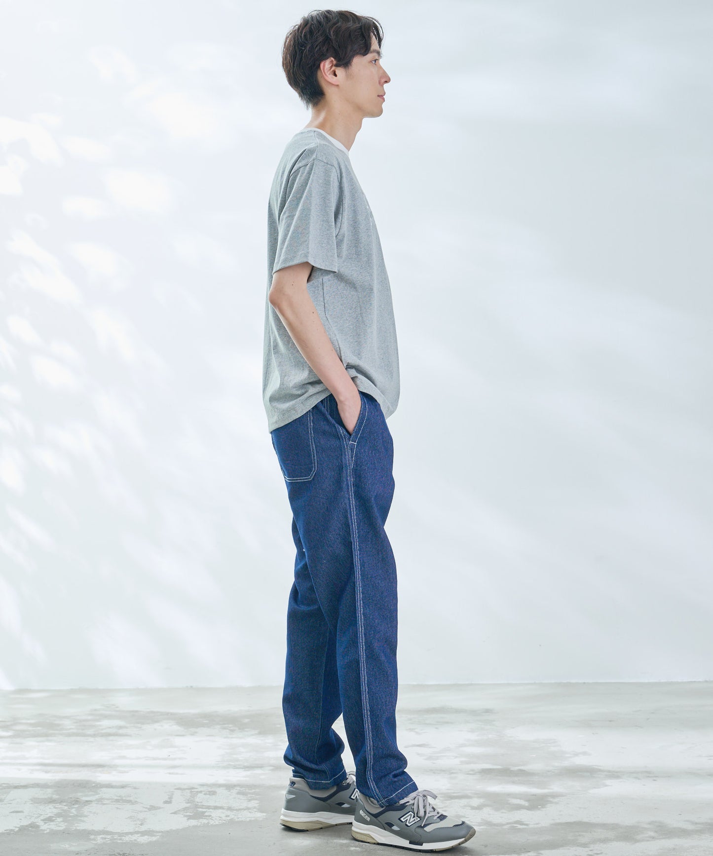 【残り2点】シェア ロゴプリント トリムTシャツ