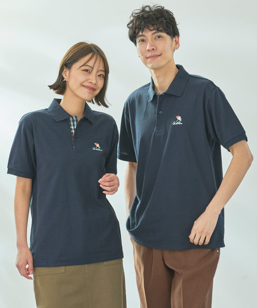 アーノルド パーマー(Arnold Palmer)シェア カノコ ワンポイント刺繍半袖ポロシャツ FUDGE 8月号 雑誌掲載