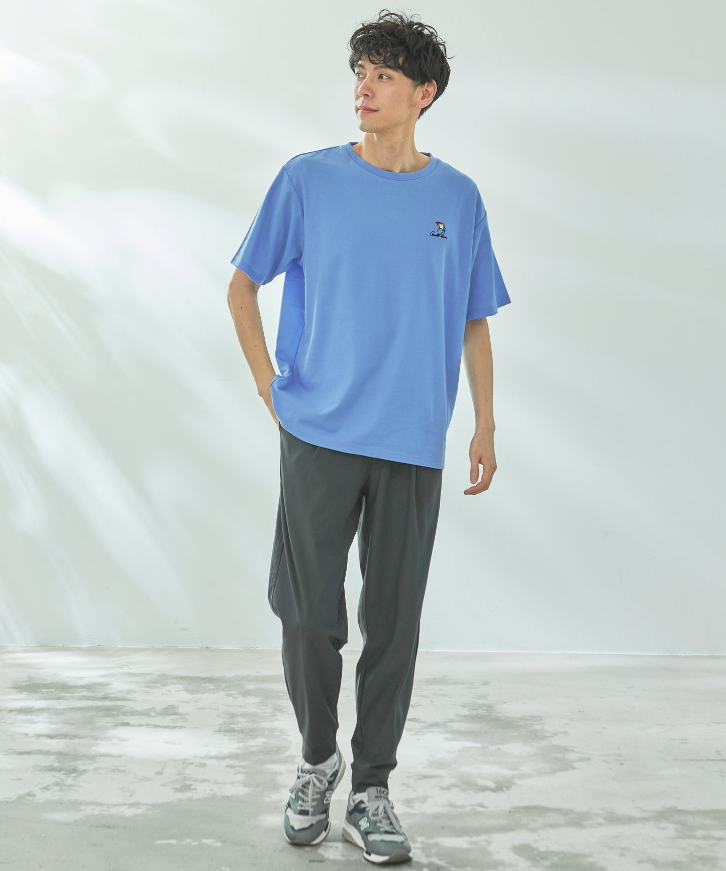 【期間限定 セール】 シェア カノコ ワンポイント刺繍Tシャツ