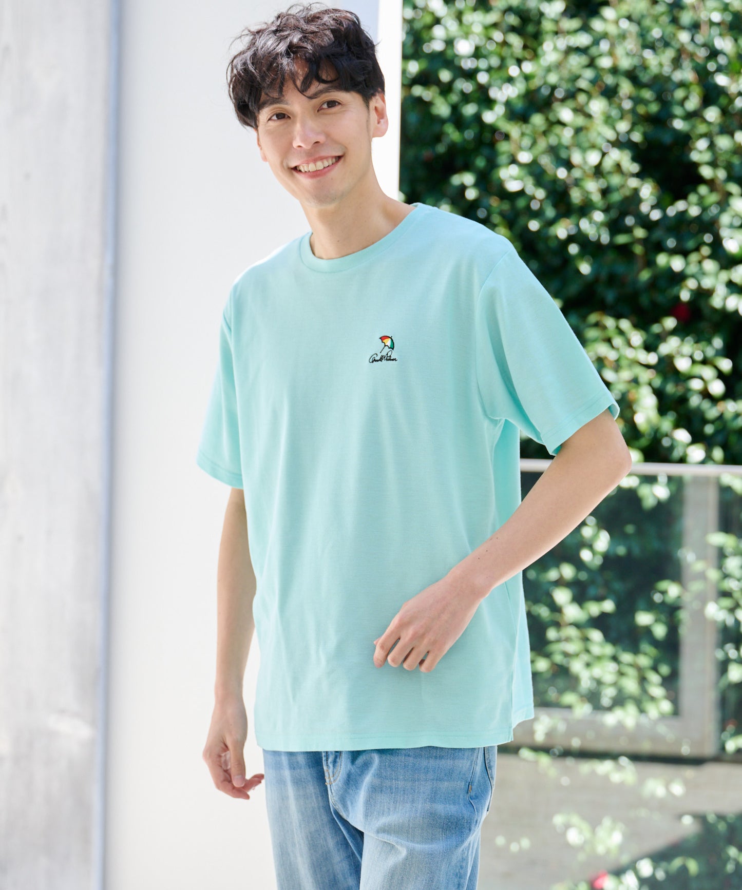 【期間限定 セール】 シェア カノコ ワンポイント刺繍Tシャツ