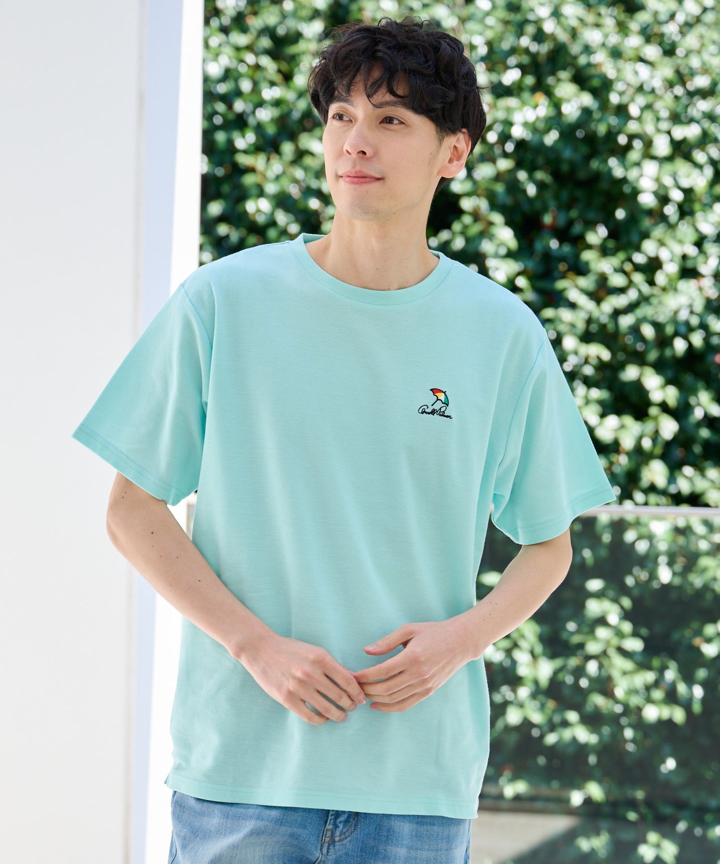 【期間限定 セール】 シェア カノコ ワンポイント刺繍Tシャツ