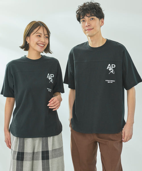 APロゴ シェア フットボールTシャツ