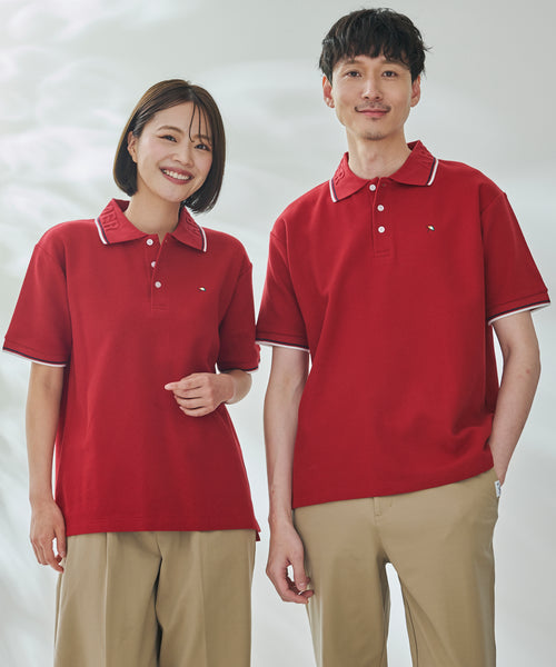 アーノルド パーマー(Arnold Palmer)【TIME SALE】シェア APエンボスライン ポロシャツ