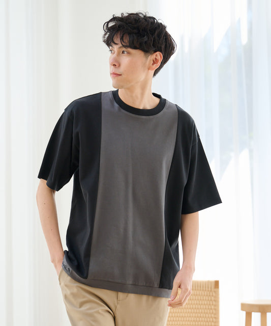 Arnold Palmer　【予約アイテム】コンパクトスムース ブロッキング Tシャツ
