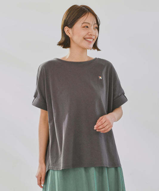 Arnold Palmer　 【TIME SALE】【残り1点】さらラクカットソー ドルマンTシャツ