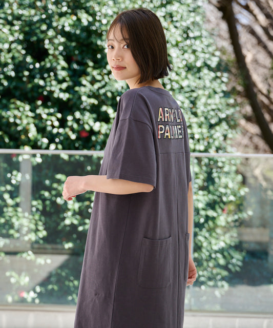Arnold Palmer　【予約アイテム】バックロゴ Tシャツワンピース