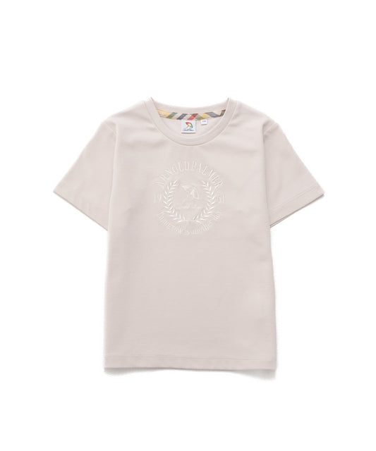 Arnold Palmer　 【汗染み防止】シルケットモクロディロゴ刺繍Tシャツ【キッズ】