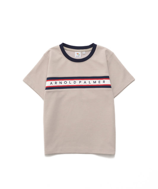 Arnold Palmer　【汗染み防止】パネルリブラインTシャツ【キッズ】