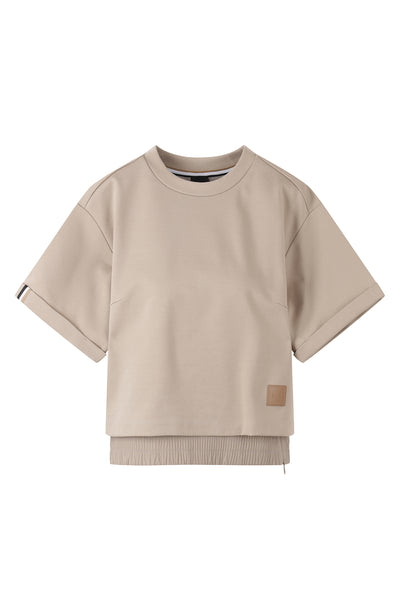 SP W Pre-Round R-neck SS Tee | プリラウンド クルーネック クロップTシャツ