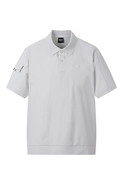 SM M Woven Hybrid SS Polo, cl | ウーブン ハイブリッド 半袖ポロシャツ