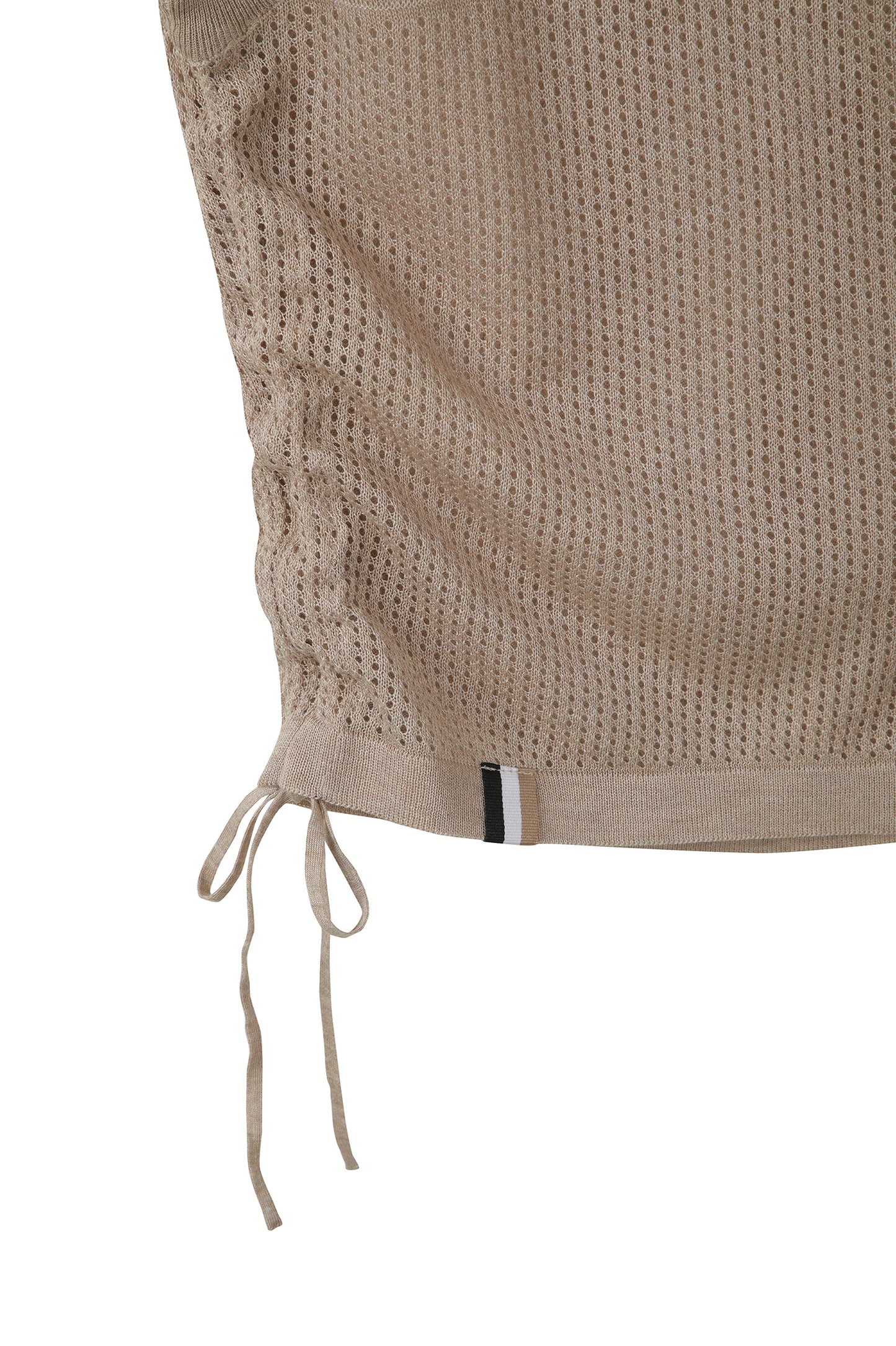 SM W Mesh Mock-Neck SW Vest | メッシュ モックネック スウェットベスト