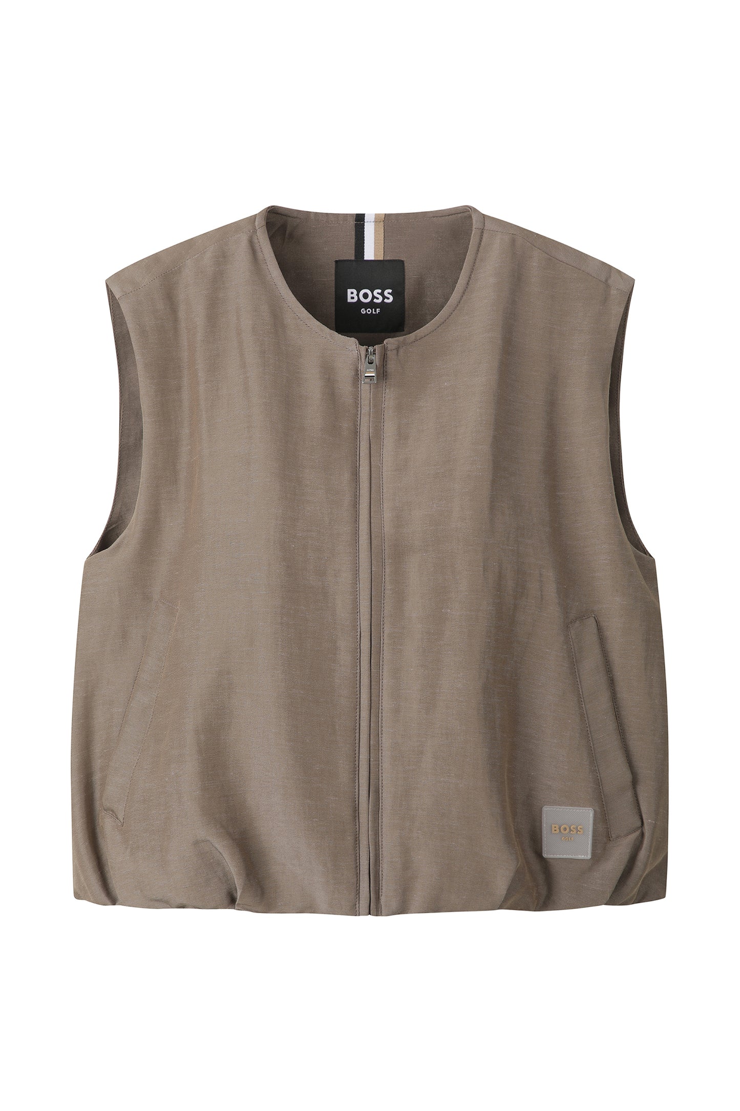 SM W Linen Blended VT | ナチュラルタッチ リネンベスト