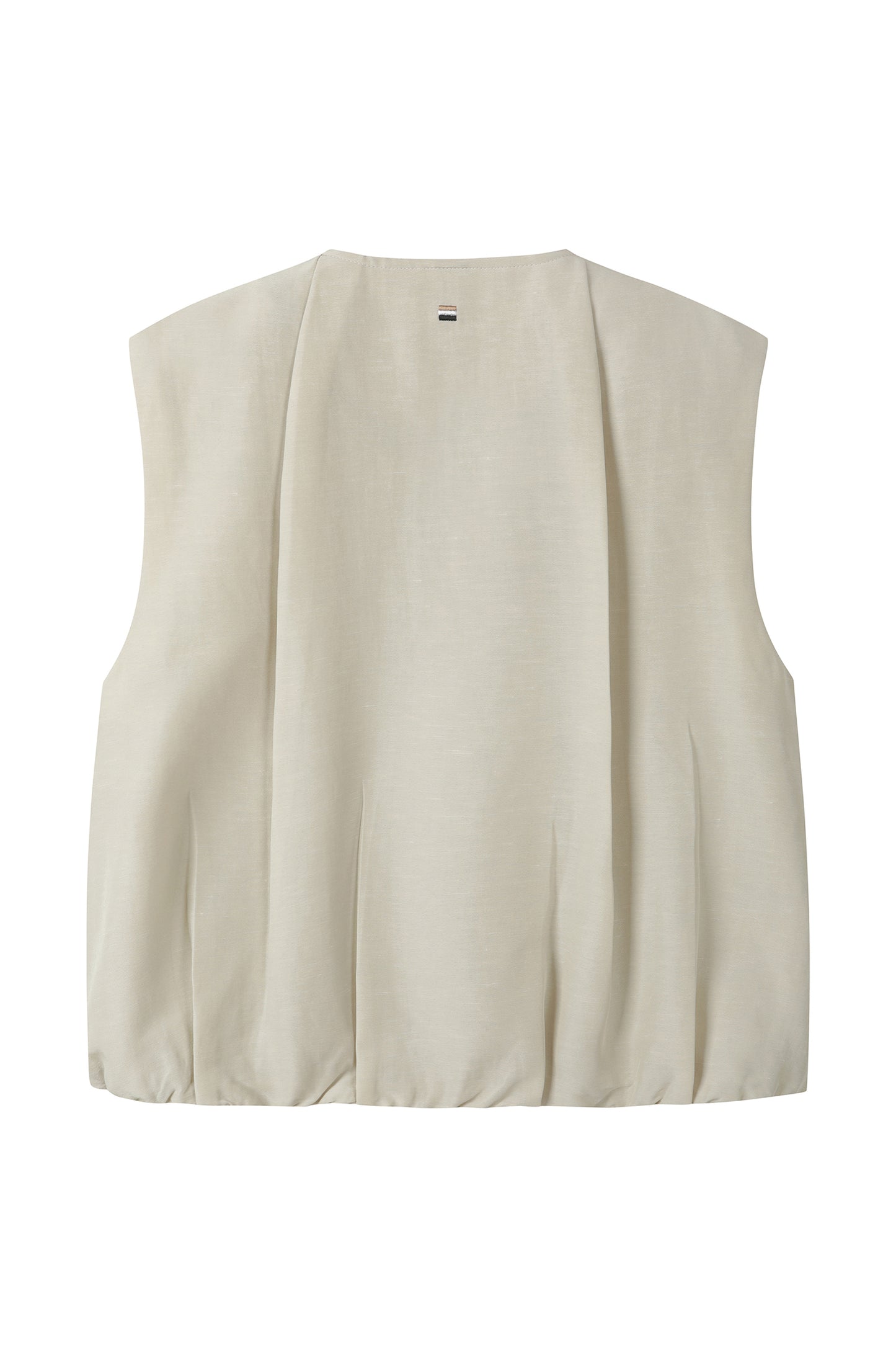 SM W Linen Blended VT | ナチュラルタッチ リネンベスト