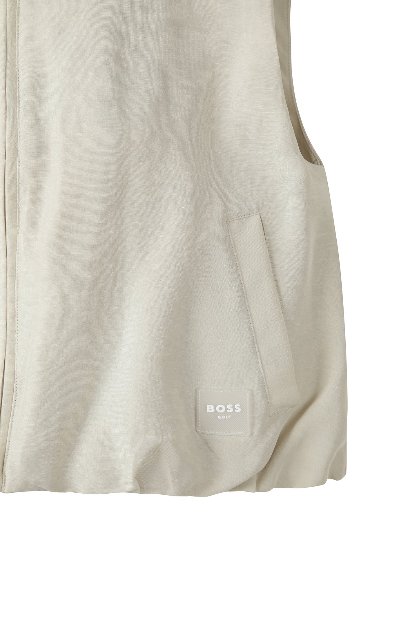 SM W Linen Blended VT | ナチュラルタッチ リネンベスト