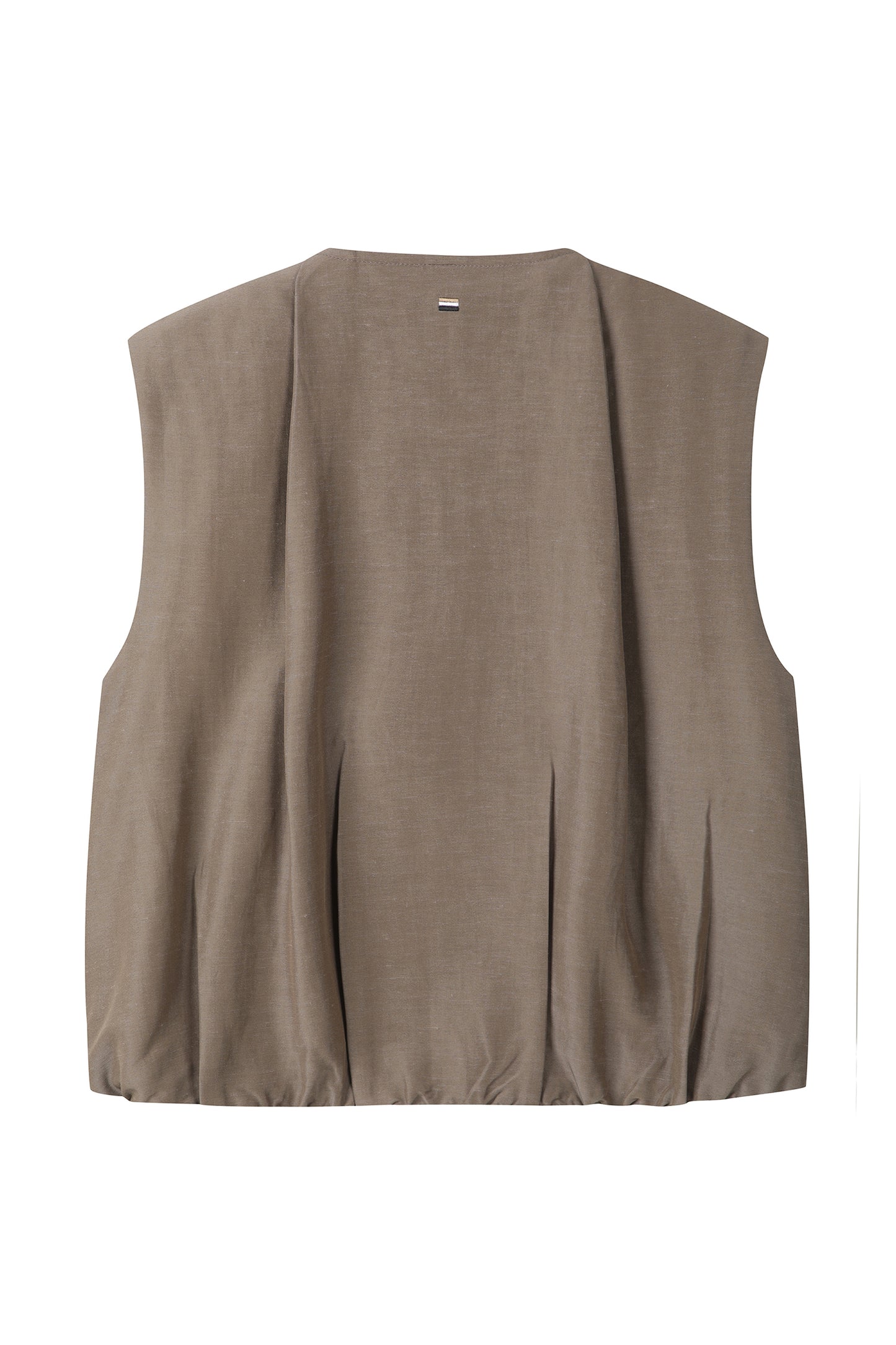 SM W Linen Blended VT | ナチュラルタッチ リネンベスト