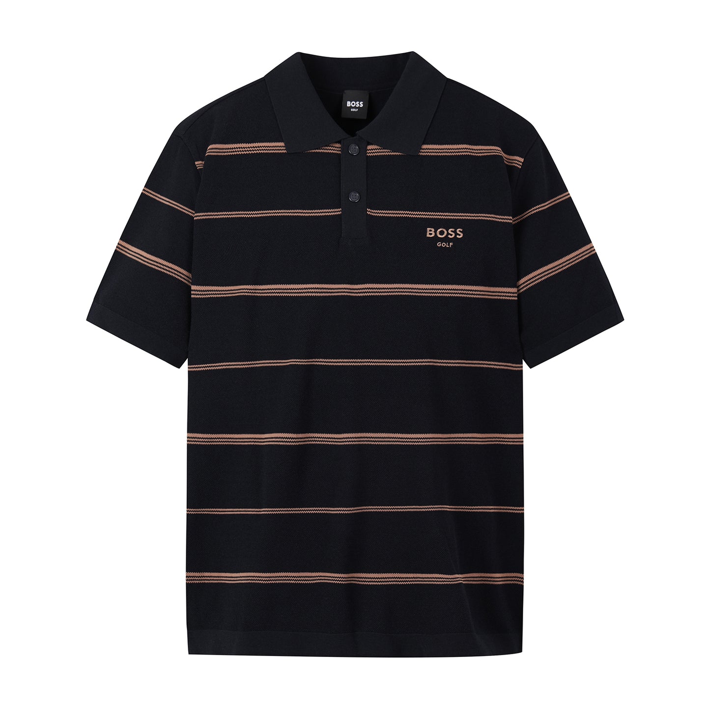 SS Stripe Polo Sweater | ストライプ 半袖ポロセーター
