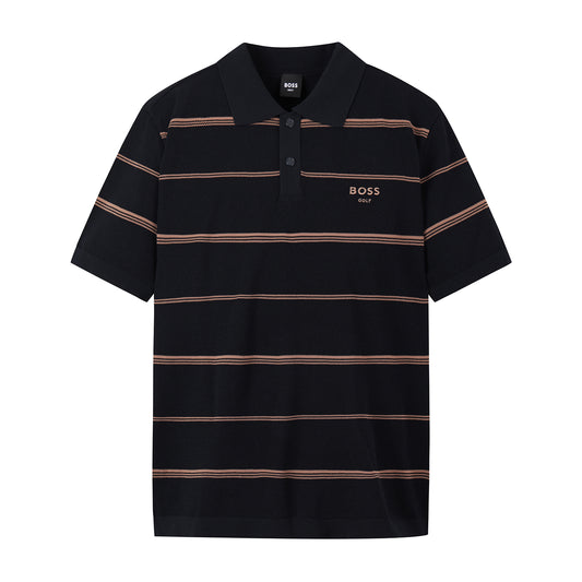 BOSS GOLF　SS Stripe Polo Sweater | ストライプ 半袖ポロセーター