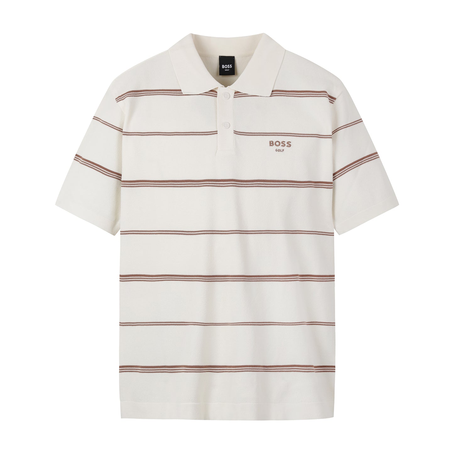 SS Stripe Polo Sweater | ストライプ 半袖ポロセーター