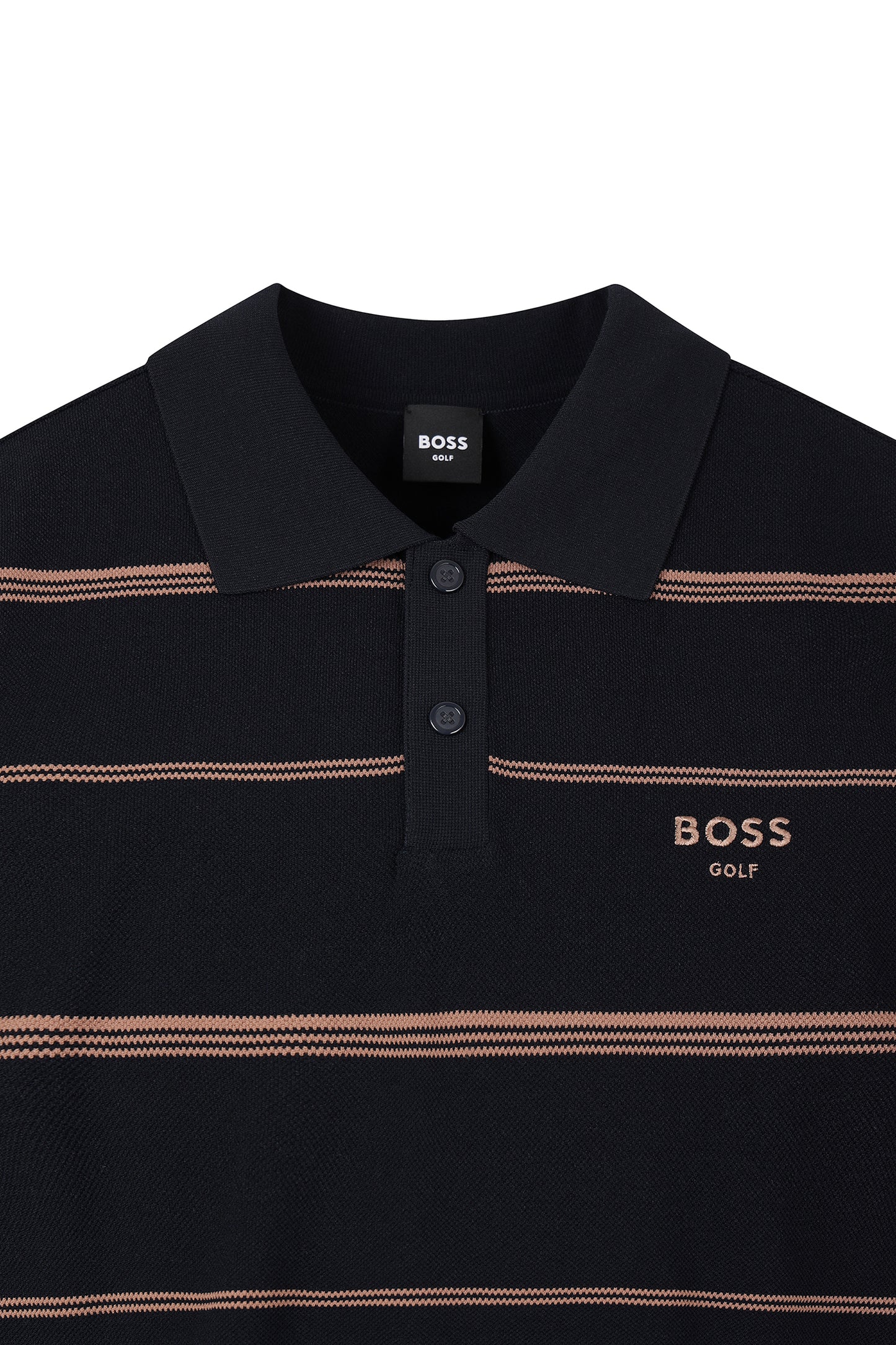 SS Stripe Polo Sweater | ストライプ 半袖ポロセーター
