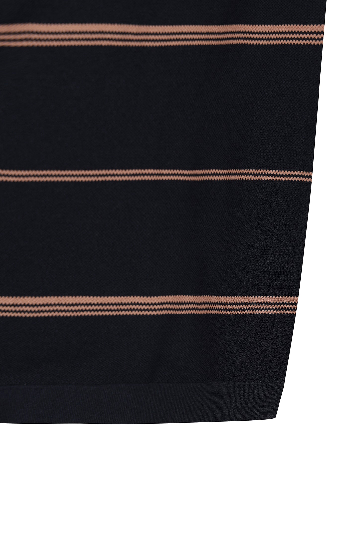 SS Stripe Polo Sweater | ストライプ 半袖ポロセーター