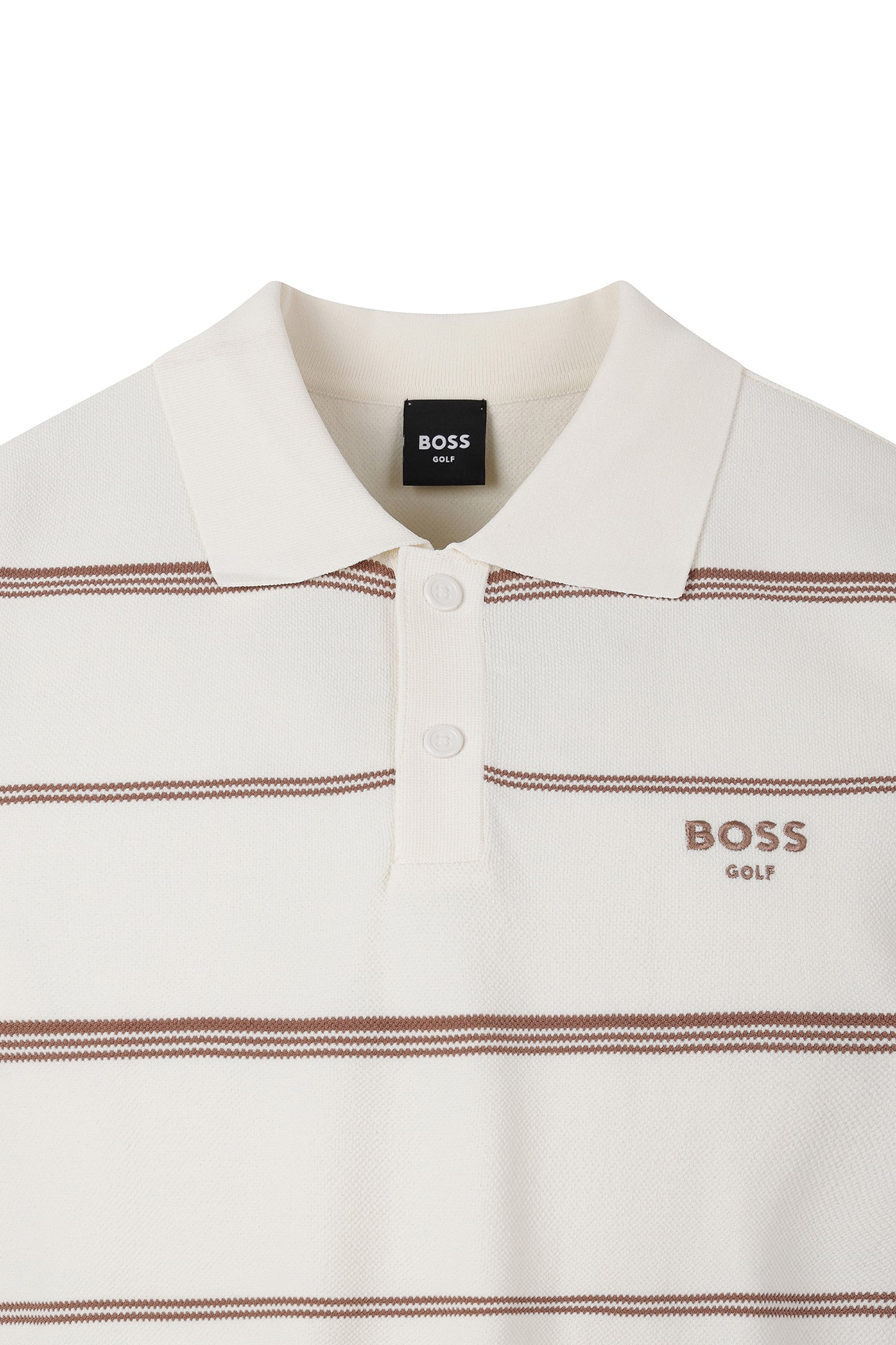 SS Stripe Polo Sweater | ストライプ 半袖ポロセーター