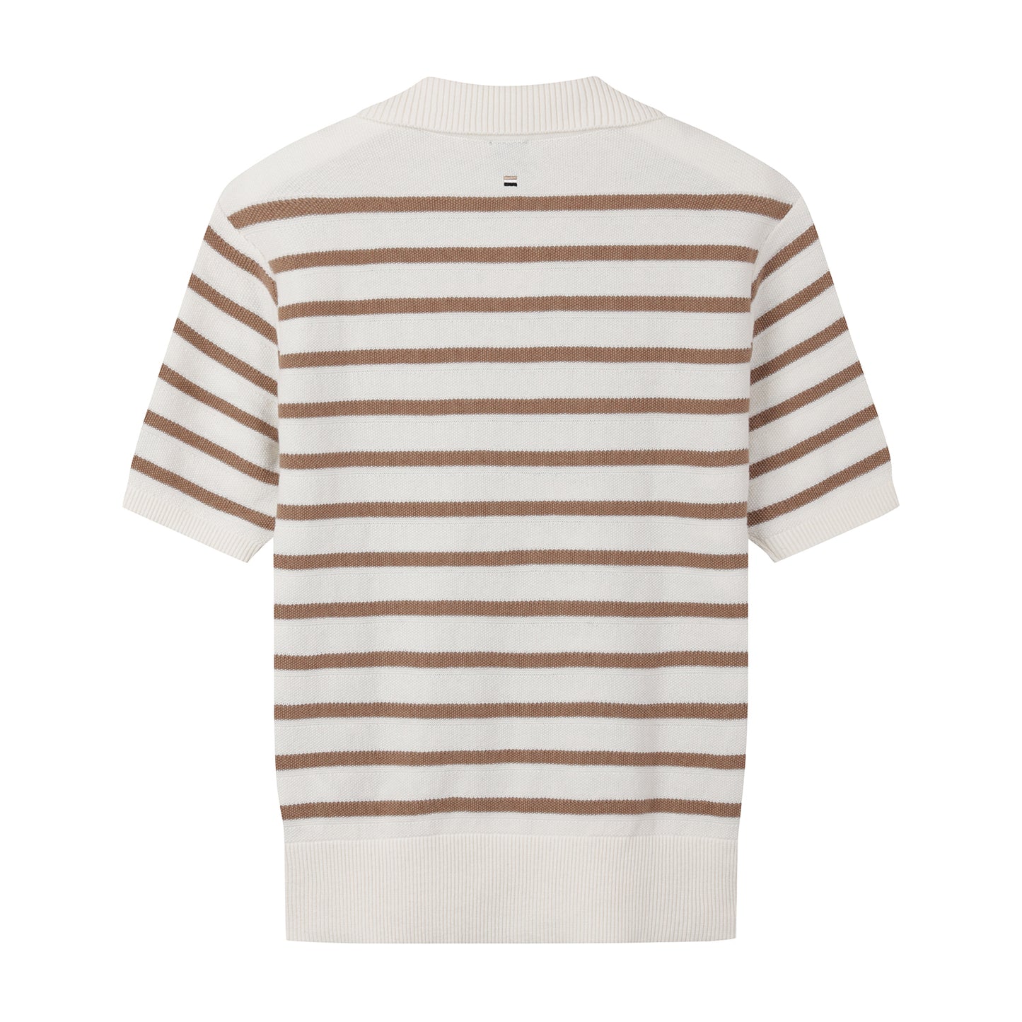 Pre-Round Stripe Polo SW | プレラウンド ストライプポロセーター